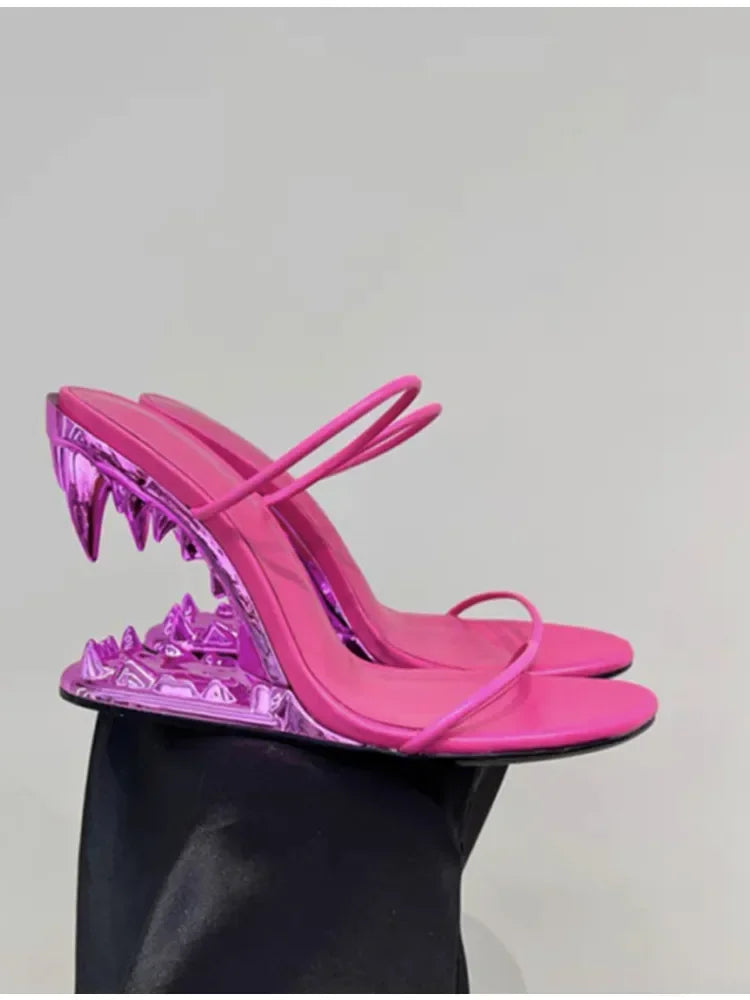 Shark Teeth Heels