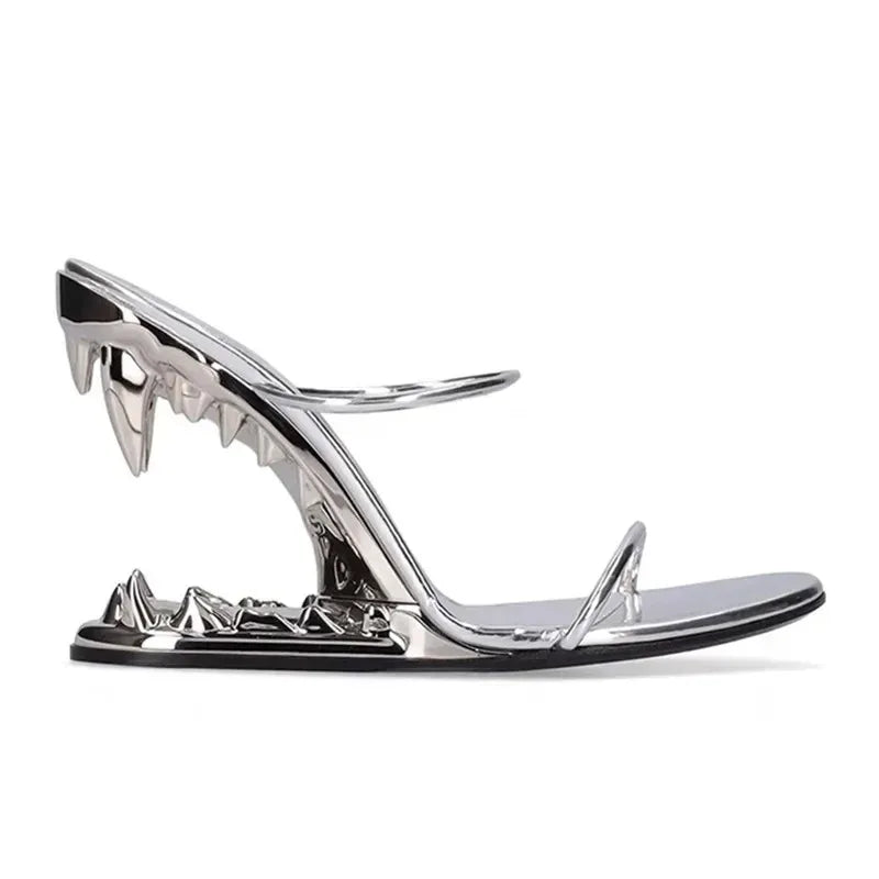 Shark Teeth Heels