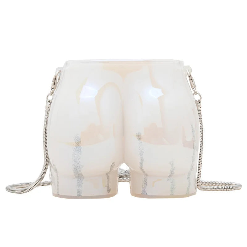 Butt Shaped Clutch Handbag