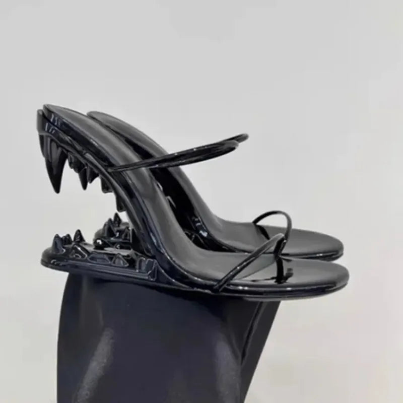 Shark Teeth Heels
