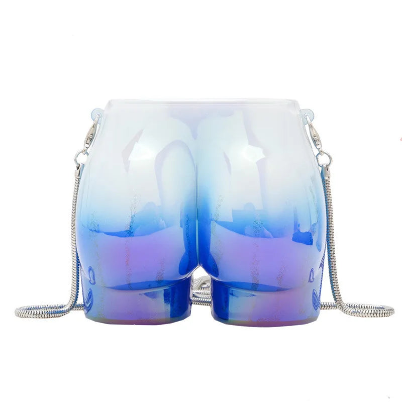 Butt Shaped Clutch Handbag