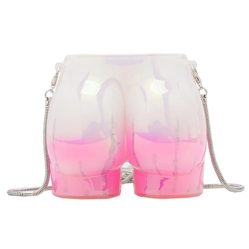 Butt Shaped Clutch Handbag