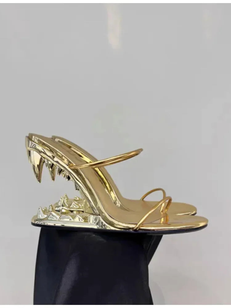 Shark Teeth Heels
