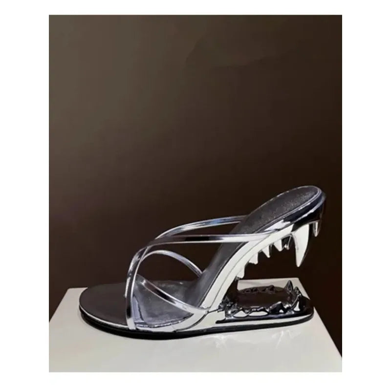 Shark Teeth Heels