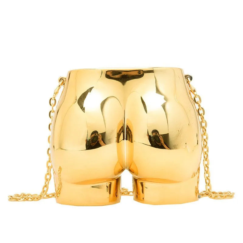 Butt Shaped Clutch Handbag