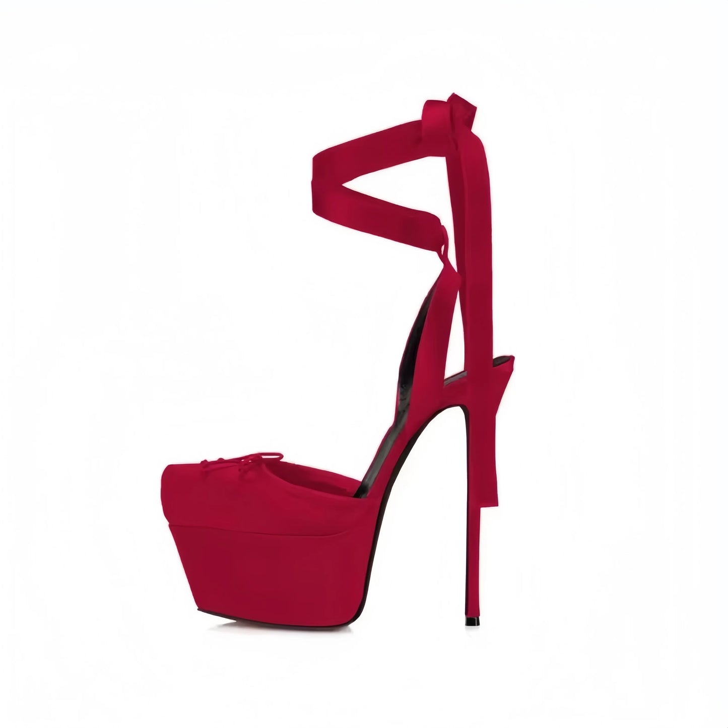 Ballerina Heels With Ankle Straps