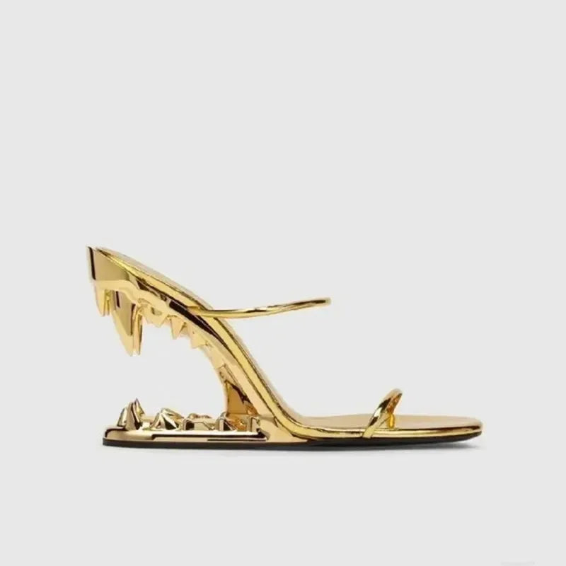 Shark Teeth Heels