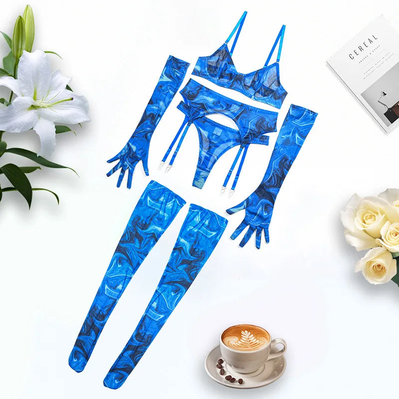 Erotic Tie Dye 5-Piece Set