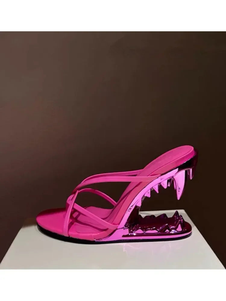 Shark Teeth Heels