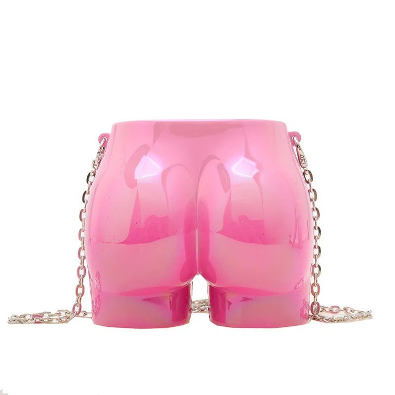 Butt Shaped Clutch Handbag